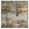Astra Large Blush And Gold Hand Painted Canvas